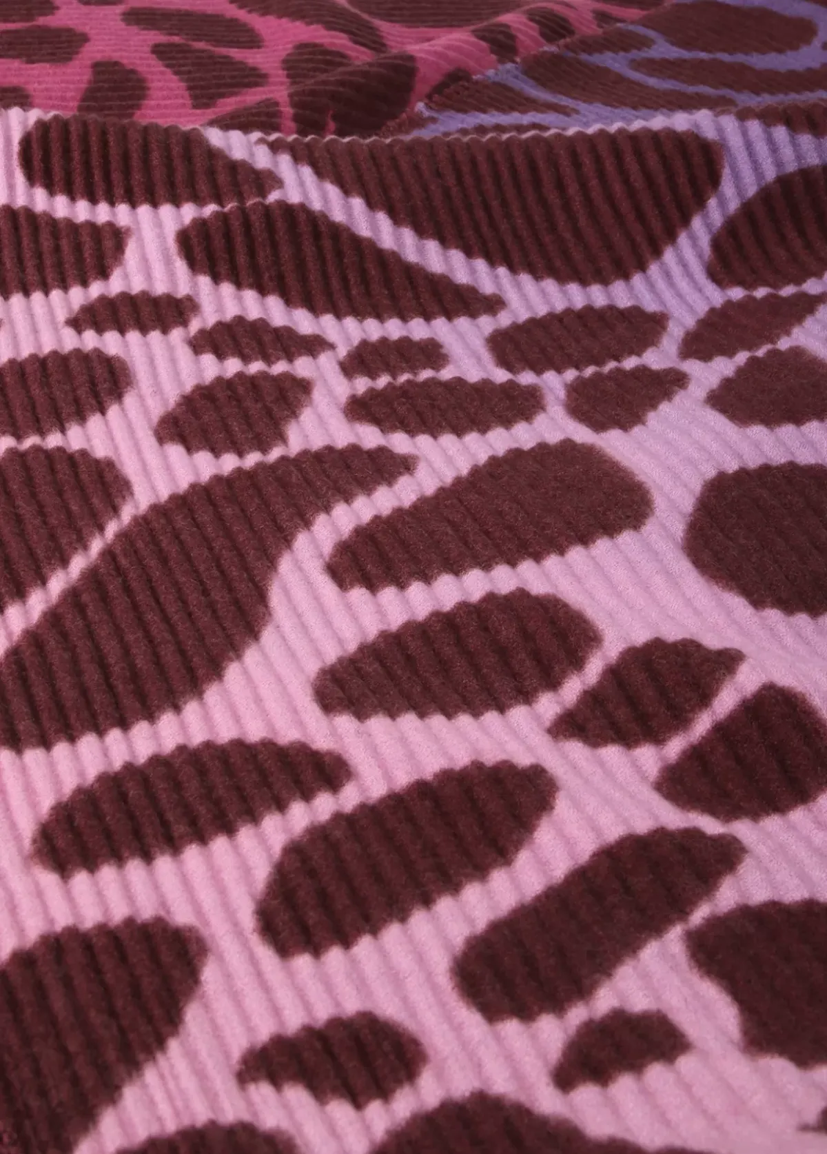 Fular plisado animal print Animal Print|Bufandas Y Pañuelos