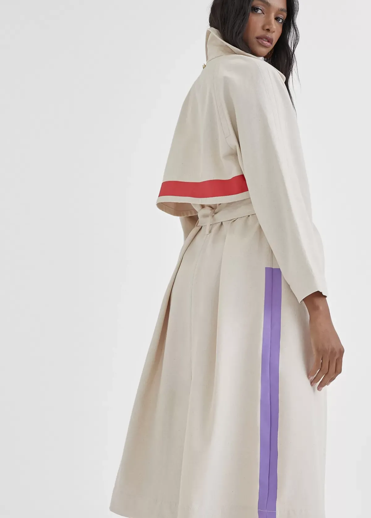 Online Gabardina color Chaquetas Y Gabardinas