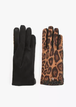 Guantes animal print Animal Print|Gorros Sombreros Y Guantes