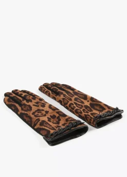 Guantes animal print Animal Print|Gorros Sombreros Y Guantes