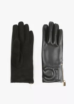 Hot Guantes efecto piel Gorros Sombreros Y Guantes