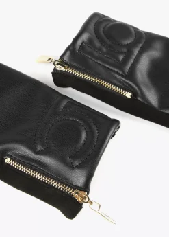 Hot Guantes efecto piel Gorros Sombreros Y Guantes