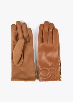 Clearance Guantes efecto piel Gorros Sombreros Y Guantes