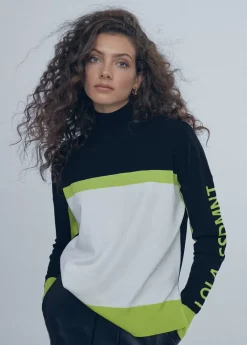 Outlet Jersey bicolor |  COLECCIÓN LOLA | Lola Casademunt Punto
