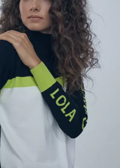 Outlet Jersey bicolor |  COLECCIÓN LOLA | Lola Casademunt Punto