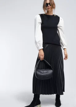 Online Jersey combinado Punto|Camisas Y Blusas