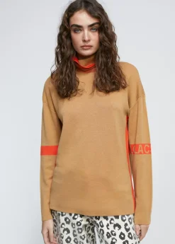 Clearance Jersey cuello alto Punto