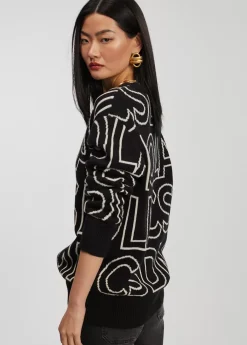 Best Jersey de punto letras Punto