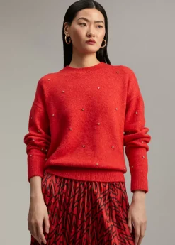 Hot Jersey detalles cristal Punto