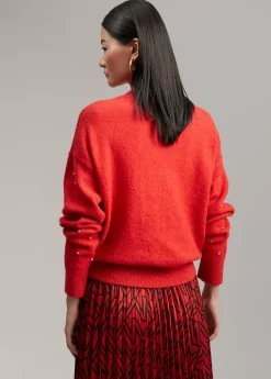 Hot Jersey detalles cristal Punto