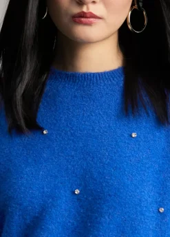 Discount Jersey detalles cristal Punto