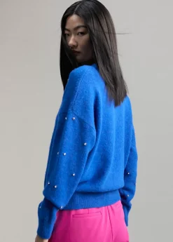 Discount Jersey detalles cristal Punto