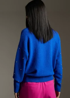 Discount Jersey detalles cristal Punto