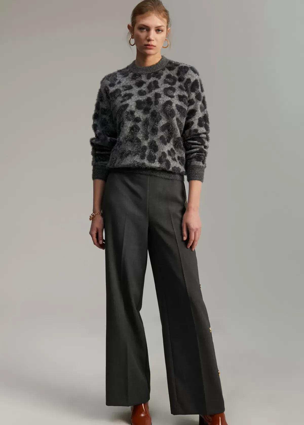 Discount Jersey fantasía animal print Animal Print|Punto