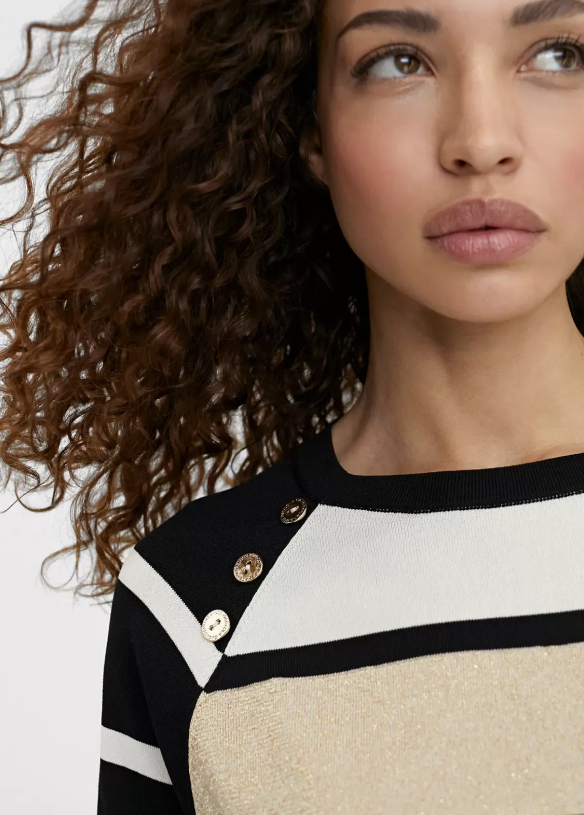 Online Jersey punto de rayas Punto