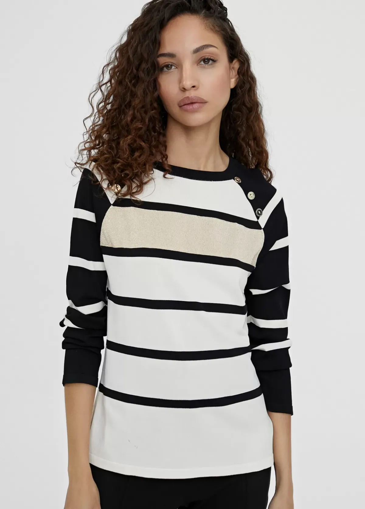 Online Jersey punto de rayas Punto