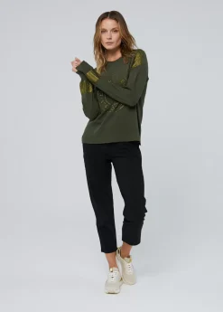 Best Jersey punto logo strass Punto|Sudaderas