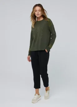 Best Jersey punto logo strass Punto|Sudaderas