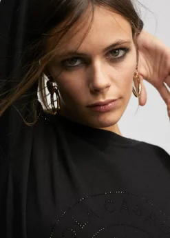 Best Jersey punto logo strass Punto|Sudaderas