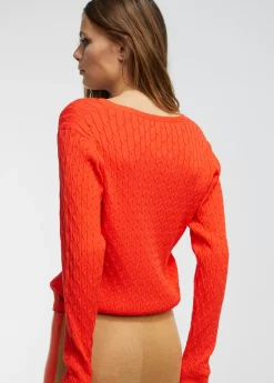 Clearance Jersey punto trenzado Punto