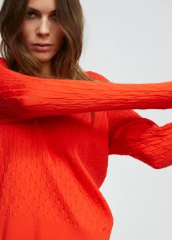 Clearance Jersey punto trenzado Punto