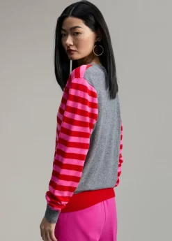 Outlet Jersey rayas bicolor Punto