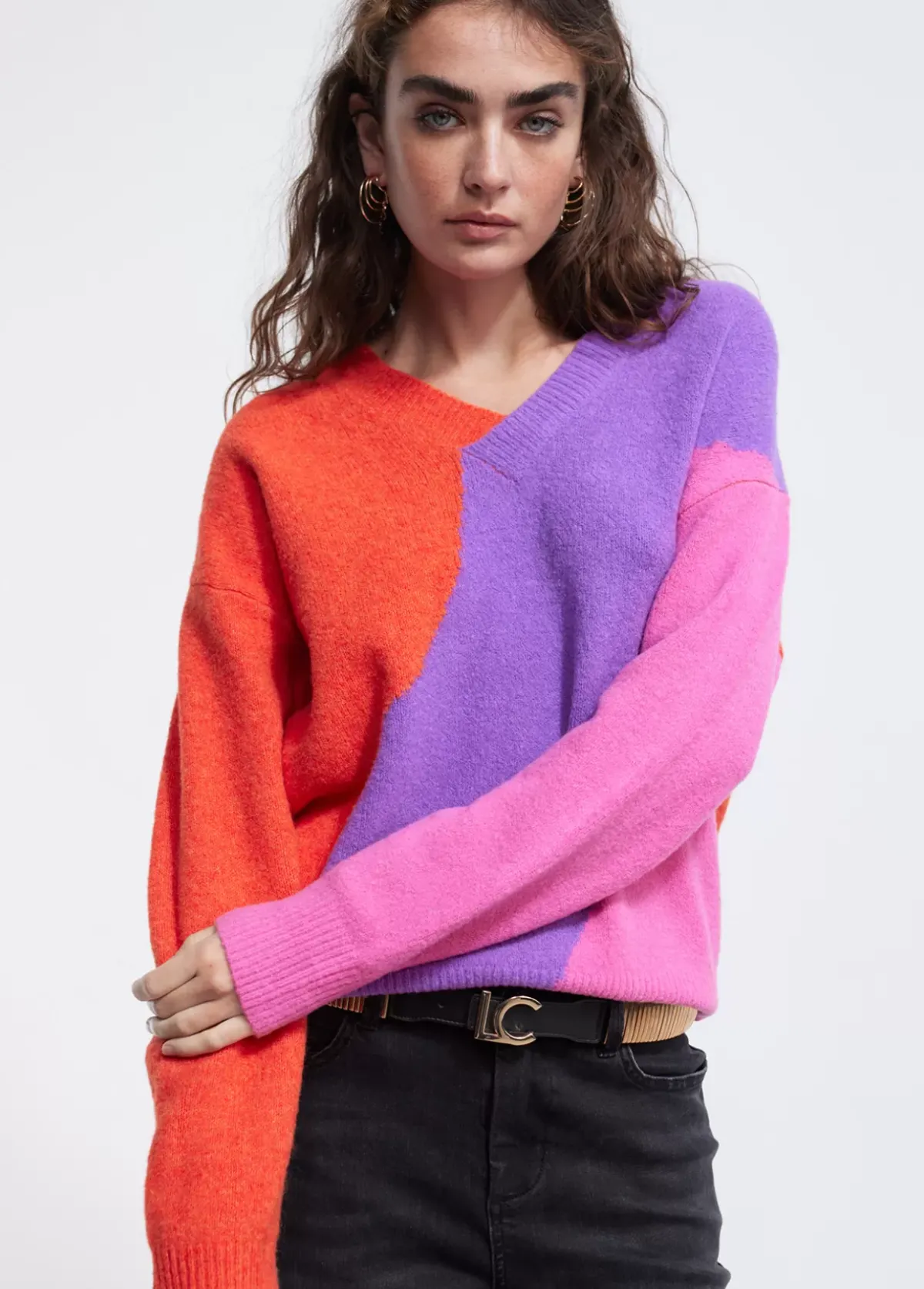 Clearance Jersey tricolor Punto