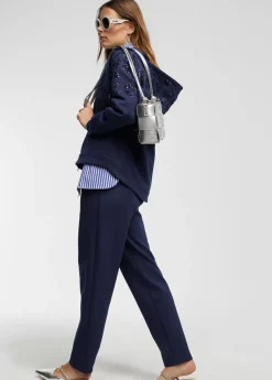 Online Jogging detalle tirador Pantalones