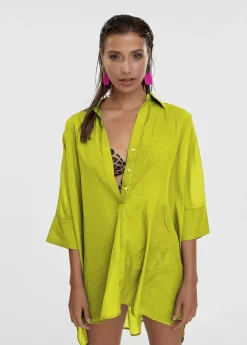 Clearance Kaftan corto kimono Camisas Y Blusas