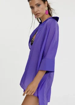 Discount Kaftan corto kimono Camisas Y Blusas|Baño