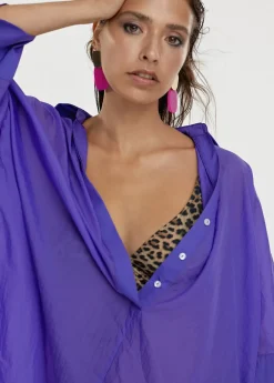 Discount Kaftan corto kimono Camisas Y Blusas|Baño