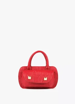 Mini bandolera con logo grabado Bolsos