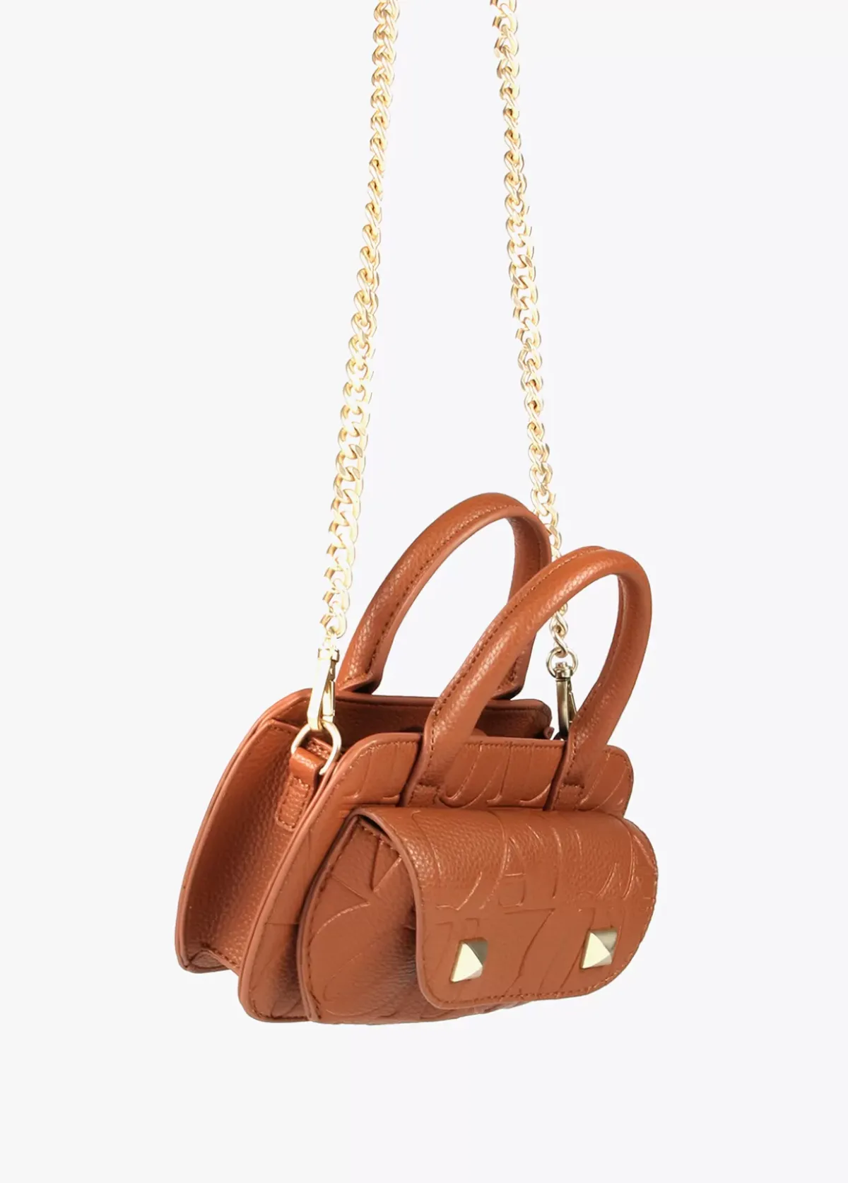 Online Mini bandolera con logo grabado Bolsos