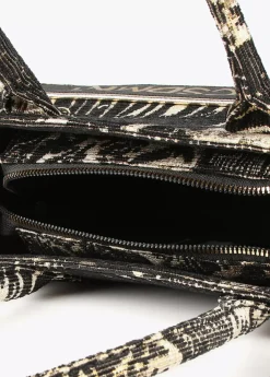 Best Mini shopper jacquard Animal Print|Bolsos Shopper