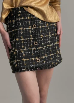 Minifalda cuadros Vestidos Y Faldas