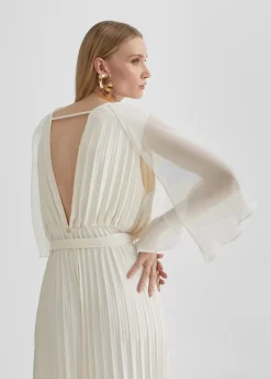 Clearance Mono plisado mangas capa Vestidos Y Faldas