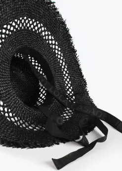 Pamela con flecos y logo Accesorios|Baño