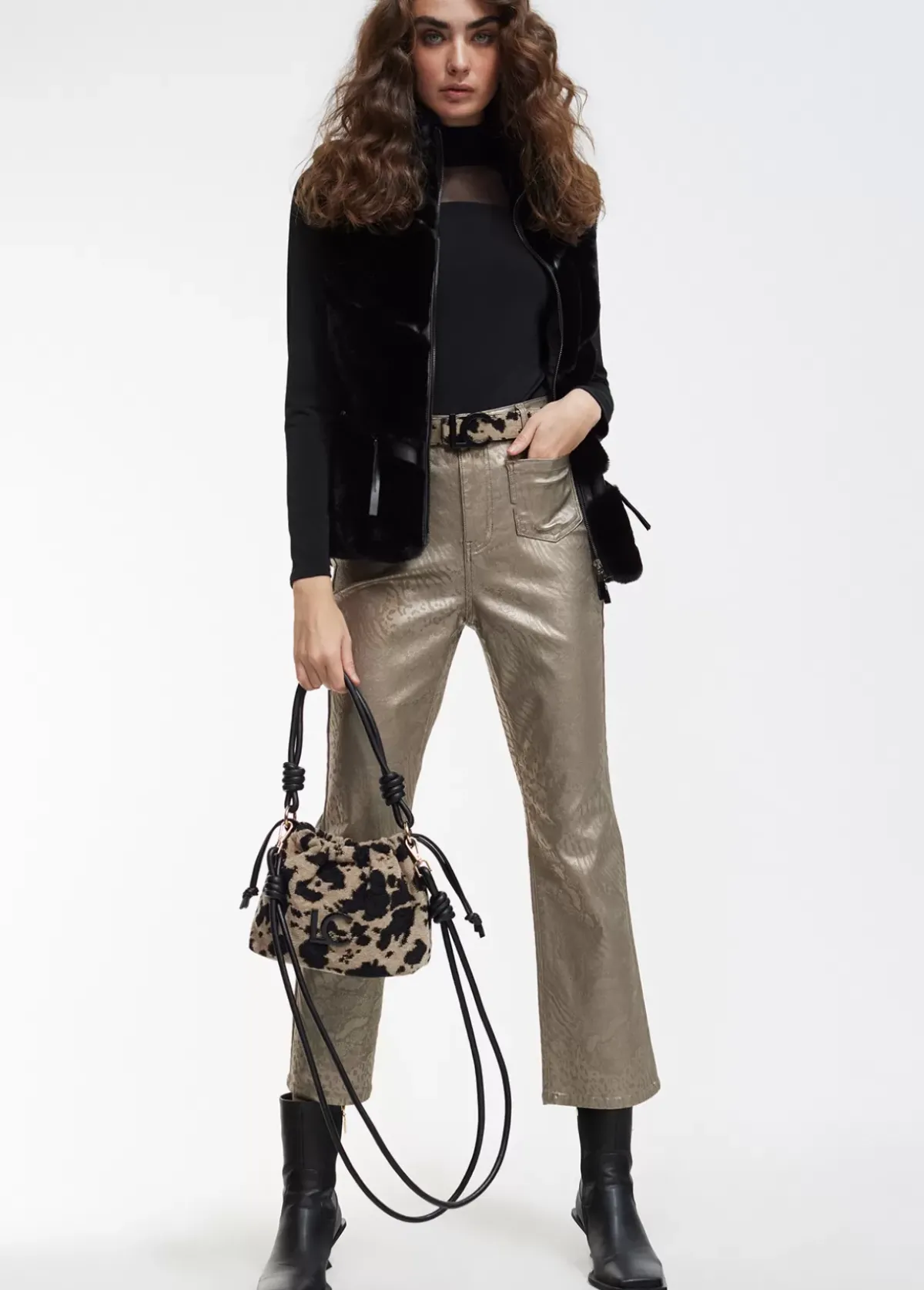 New Pantalón animal print Pantalones