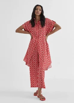 Hot Pantalón cropped monograma Pantalones