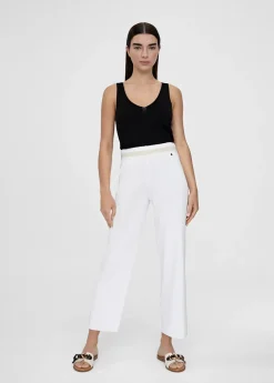 Clearance Pantalón culotte de punto Punto