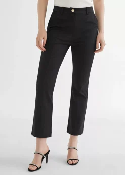 Hot Pantalón de punto campana Pantalones