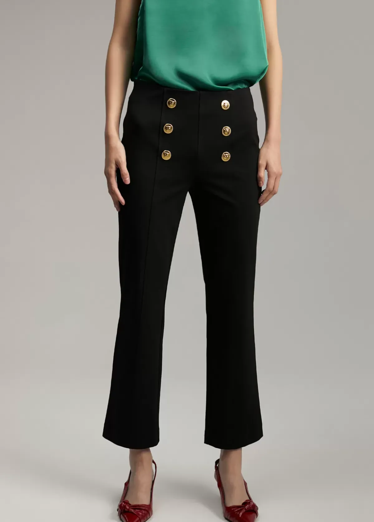 Outlet Pantalón detalle botones Pantalones