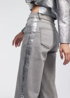 Best Pantalón detalle laminado Pantalones