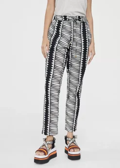 Outlet Pantalón jogging bicolor Pantalones