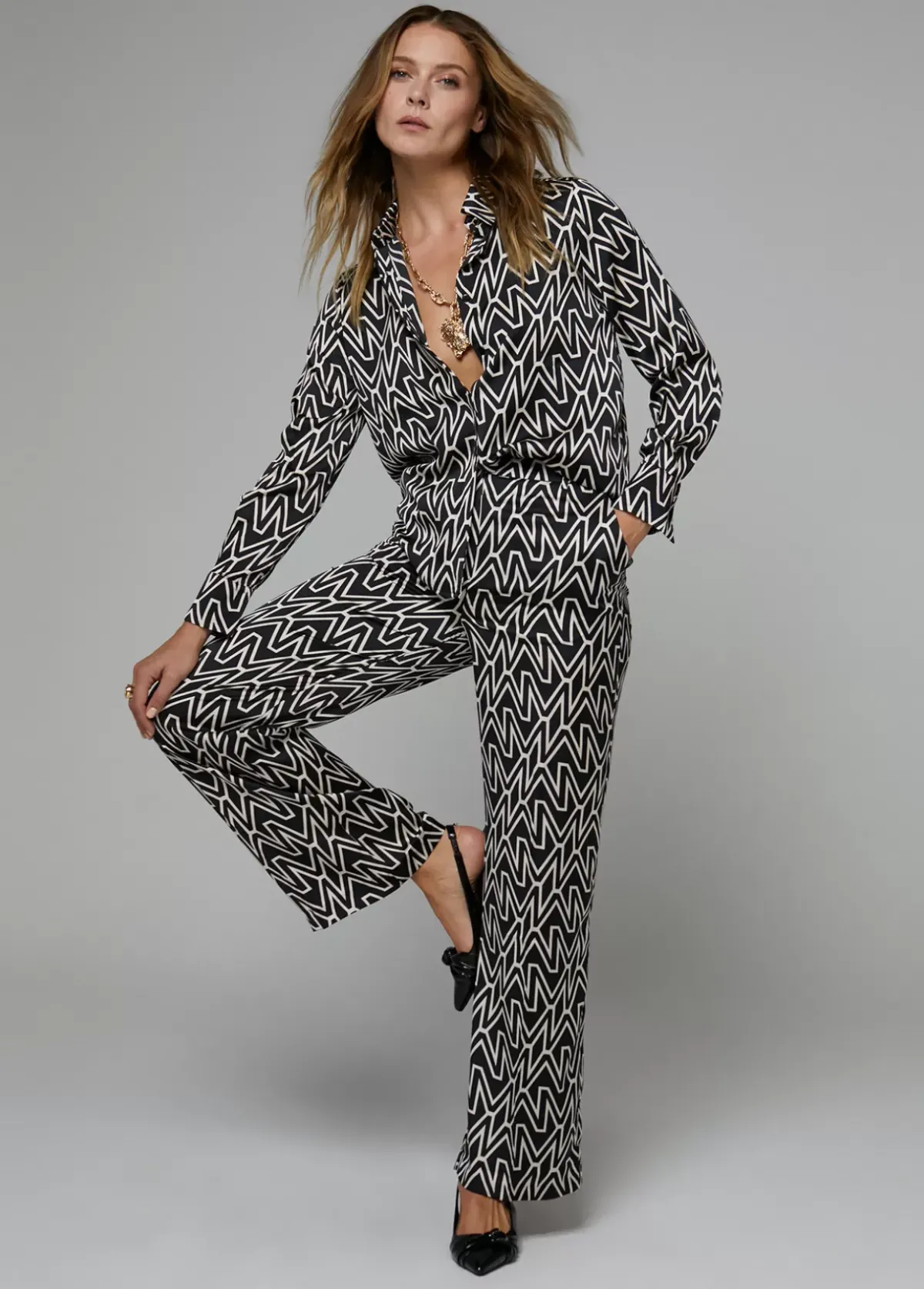 Hot Pantalón monograma M Pantalones