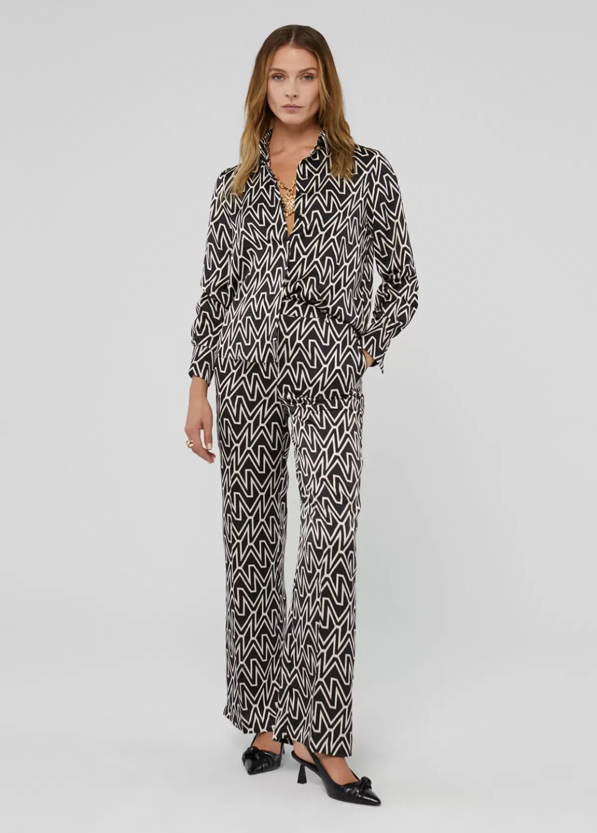 Hot Pantalón monograma M Pantalones