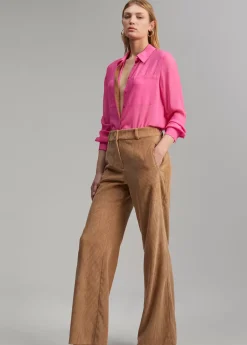 New Pantalón pana wideleg Pantalones