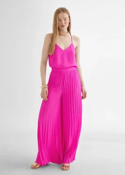 Outlet Pantalón plisado Pantalones