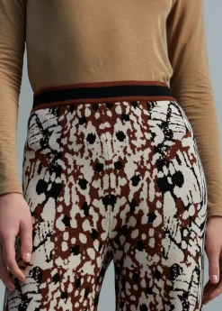 Best Pantalón punto animal print Animal Print|Punto