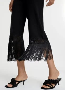 Best Pantalón punto flecos Pantalones